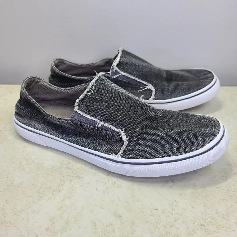 Eddie Bauer Slip On Denim Sneakers 11